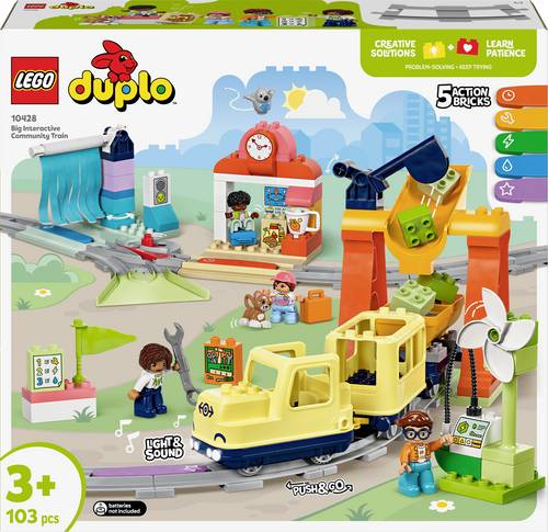 10428 LEGO DUPLO Große interaktive Eisenbahn