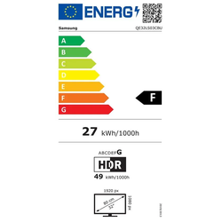 Samsung The Frame QE32LS03C (32", LS03C, QLED, Full HD, CH), TV, Schwarz