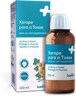 Wells Xarope para a Tosse Seca e Expetoração 120 ml