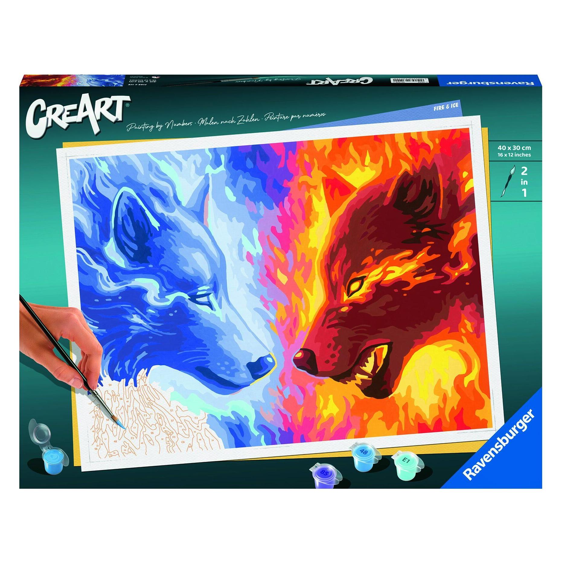 Ravensburger CreArt Fire & Ice (23549)