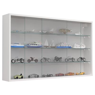 Wandregal VCM "Hängevitrine Wandvitrine Sammel Deko Drivalo XL", weiß, B:100cm T:15cm, Regale, Wandregal
