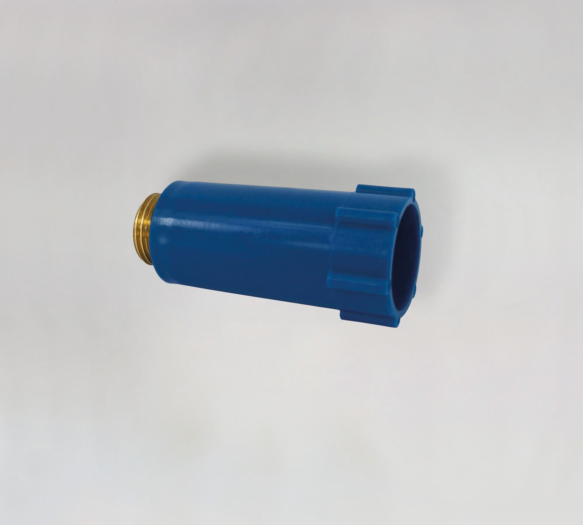 Bouchon de construction Fukana 36391-bleu 1/2", DIN 1988-2, bouchon à poussoir