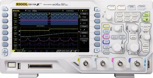 Rigol Digital-Oszilloskop DS1074Z Plus 70MHz 4-Kanal 1 GSa/s 24 Mpts 8 Bit Digital-Speicher (DSO)