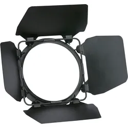 Showtec Barndoor for Performer 1000 Fresnel Schwarzes vierflügeliges Fiügeltor aus Metall
