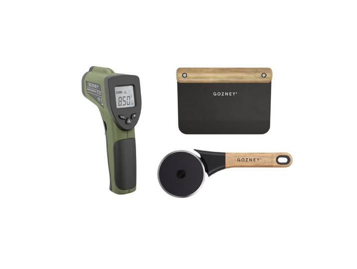 GOZNEY° Pizzaofen Gozney Zubehörpaket mit Thermometer, Pizzaschneider und Teigschneider