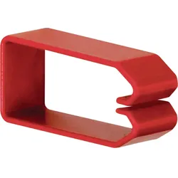 Hager HN750373 Klammer aus PC/ABS halogenfrei zu Verdrahungskanal HNG 75x37mm