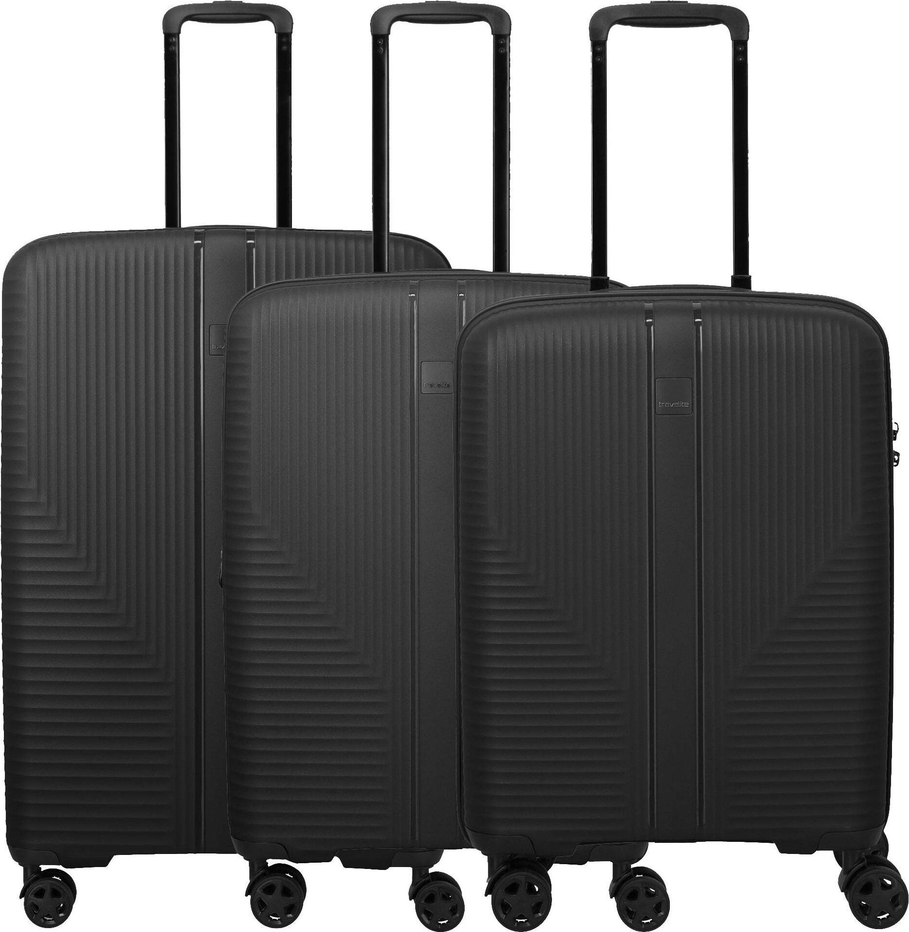 Air Stripe - 4-Rollen-Trolley Set 3 tlg. (navy)