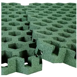 Gum-Tech, Bodenschutzmatte, Rasengitter Hexagon (106 x 99 cm)