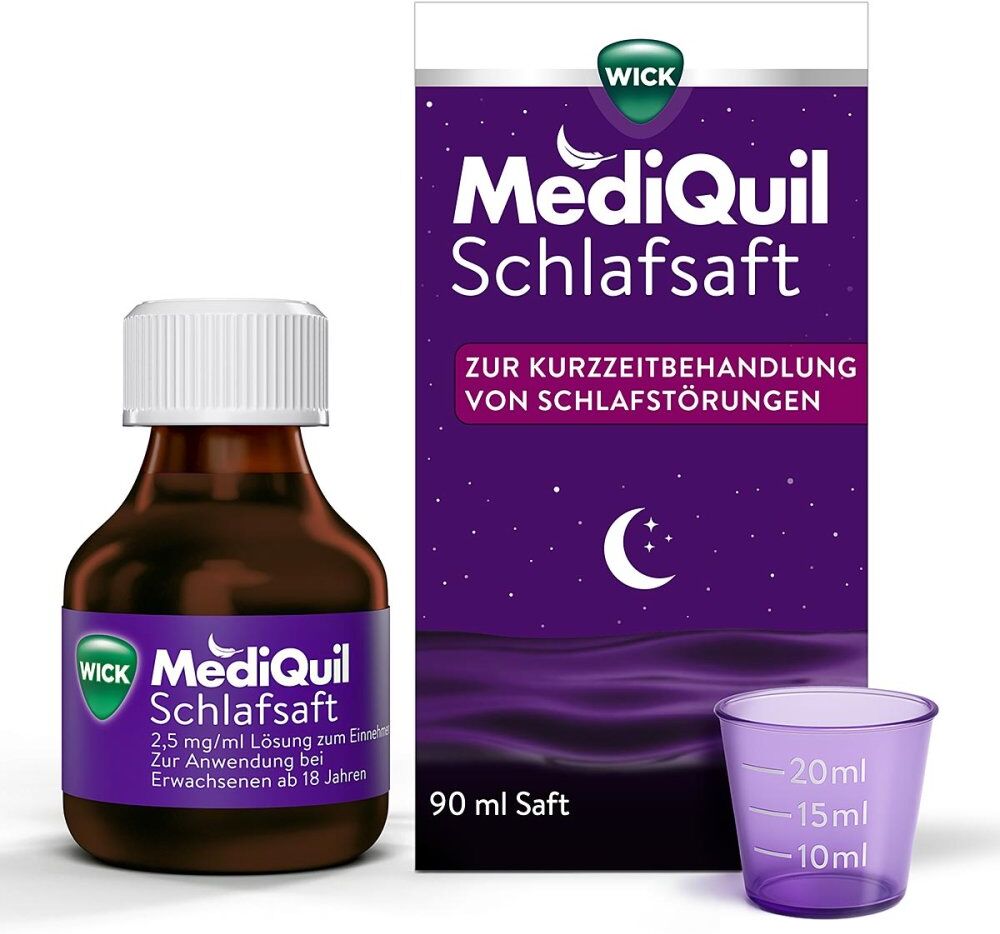 Wick MediQuil Schlafsaft 2,5 mg/ml Lösung