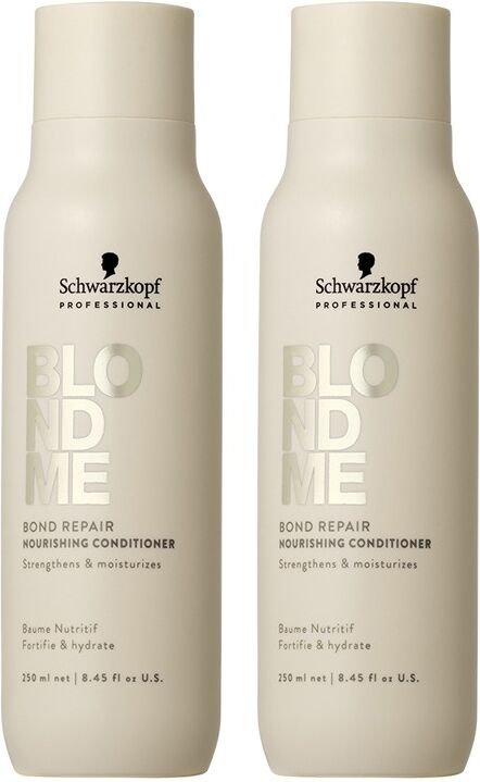 Schwarzkopf BlondMe Bond Repair Nourishing Conditioner 250ml Double