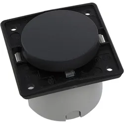 BERKER Berker Integro Ausschalter Element ohne Rahmen - anthrazit matt, ähnlich RAL 7021