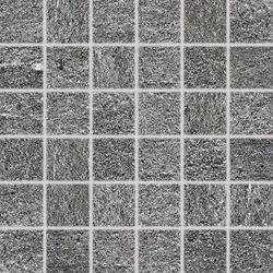 Rako Quarzit Mosaik dunkelgrau 30x30 cm matt DDM06738.1