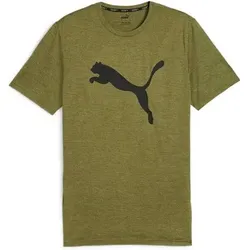PUMA Herren Shirt TRAIN FAV HEATHER CAT TEE, Größe M in Braun Braun