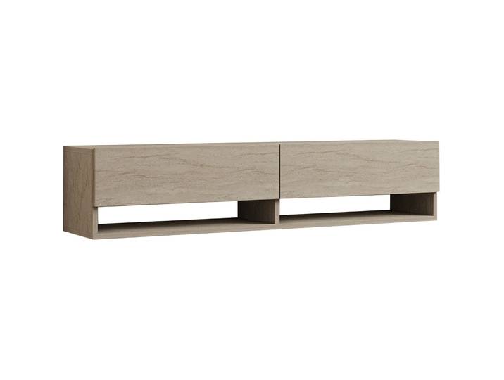 TV-Möbel Georis Travertin Holzwerkstoff B 141 cm