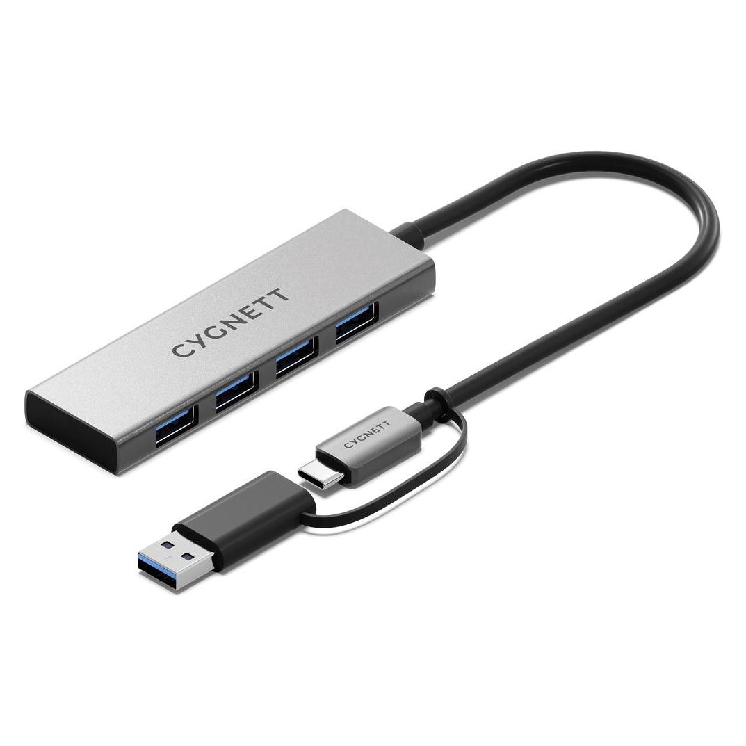 Cygnett Unite (USB-A, USB-C, 4 Ports) (CY5388CYHUB)