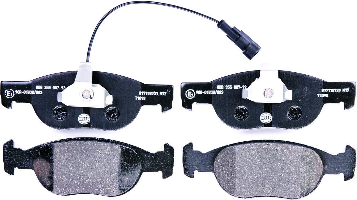 HELLA 8DB 355 007-921 Brake pad set