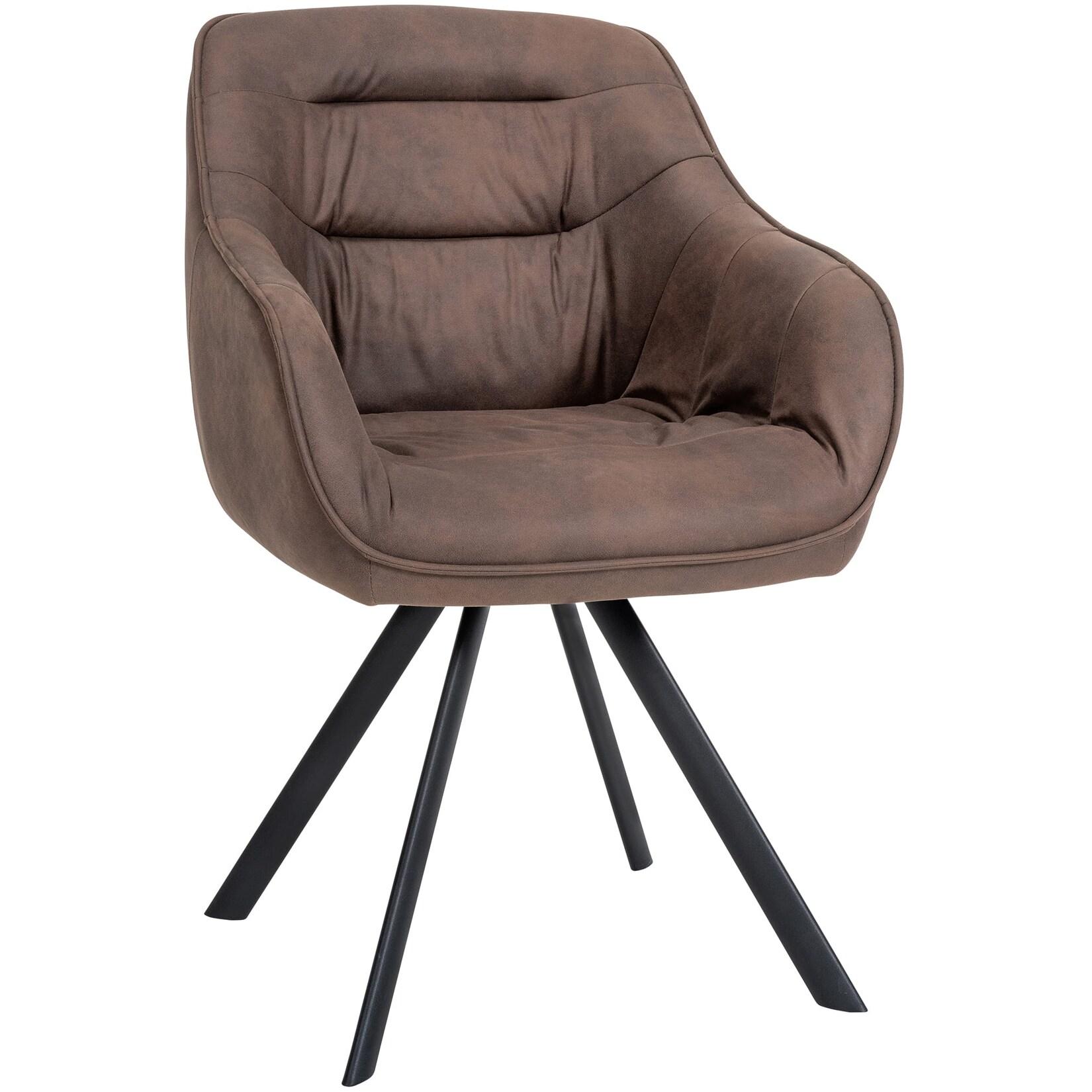 CLP Stuhl Russel Vintage Farbe: braun, Material: Vintage Stoff