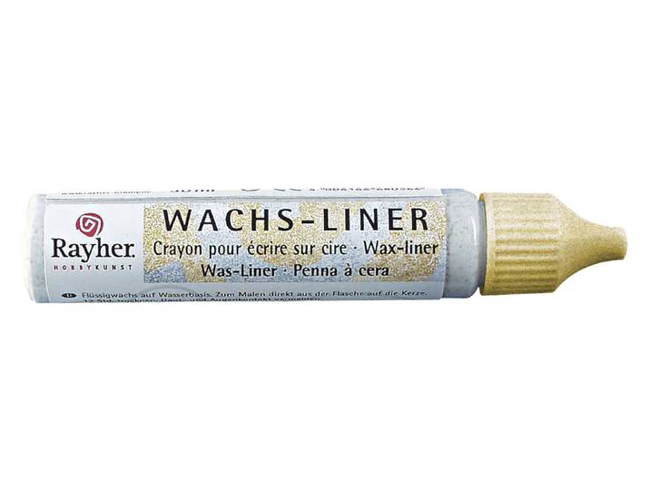 Rayher Wachs-Liner Glimmer Brillantgold 30 ml