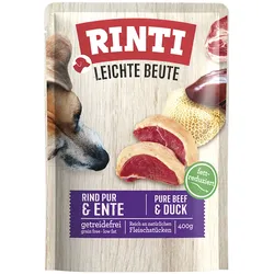 Rinti Leichte Beute Rind Pur & Ente 10x400 g