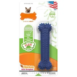 Nylabone Moderate Dental Chew - Chicken M (Kauspielzeug Hund), Hundespielzeug