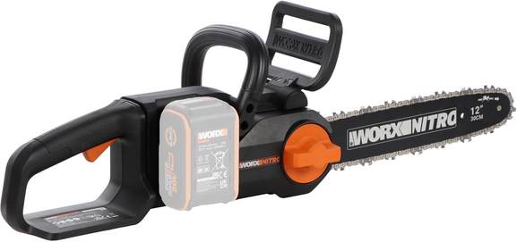 Worx Nitro WG350E.9 - Elettrosega 20V - SENZA BATTERIA E CARICABATTERIA