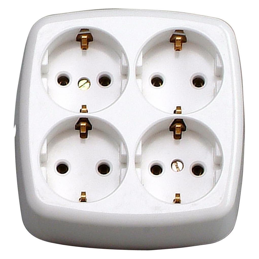 Kopp 121001009 Typ F Weiss Steckdose (CEE 7/3) (121001009)