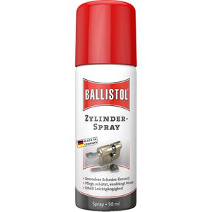 Ballistol Türschlosspflege Zylinderspray, Schließzylinderspray, mit Schmier-Keramik, 50ml