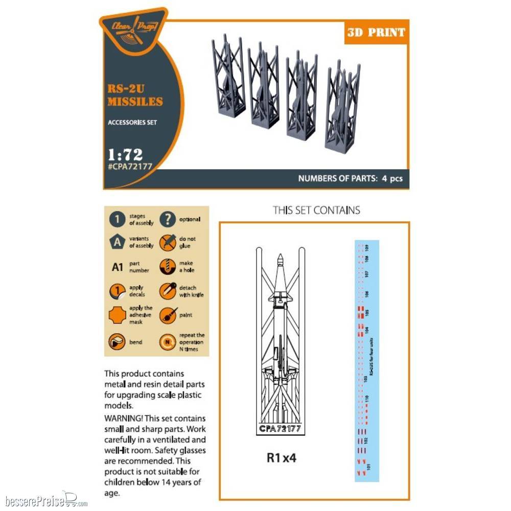 Clear Prop Accessories CPA72177