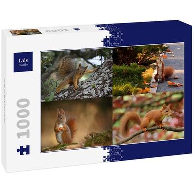 Lais Puzzle Collage Eichhörnchen 1000 Teile