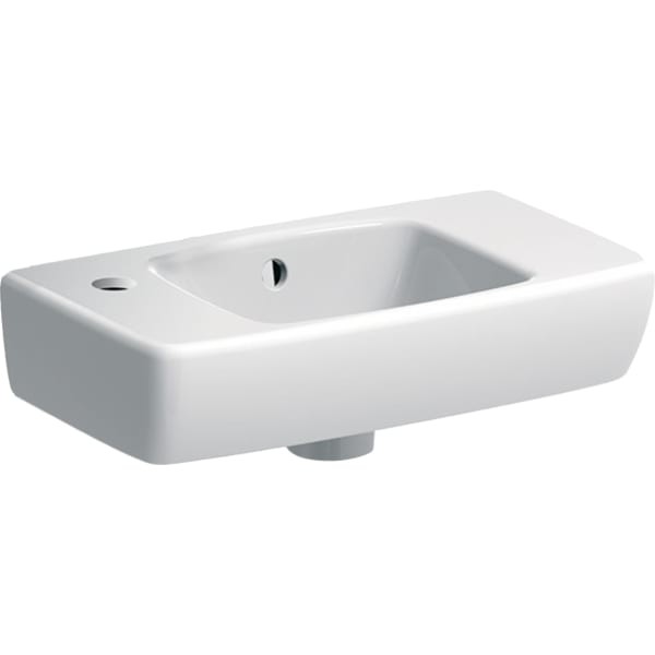 Geberit Renova Compact Handwaschecken, verkürzte Ausladung, Ablage 501731018