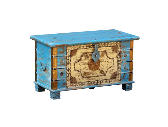 Truhe Vintage WOODY 85 x 50 x 45 cm