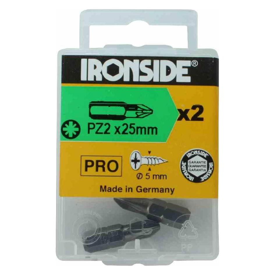 Ironside 244432 2 Stück Bits PH 2 x 25mm (244432)