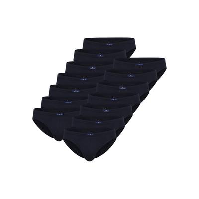 Slip TOM TAILOR "Slip 14er Pack", Herren, Gr. XL, blau, Obermaterial: 95% Baumwolle CO. 5% Elasthan EL., Unterhosen Slip