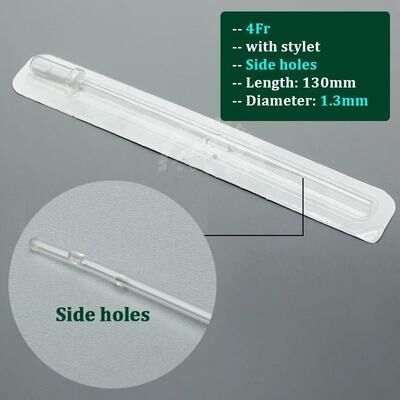 Uplifted Finds Professional Veterinary Urinary Catheters With Stylet 1.3mm Side Holes 120 Pcs