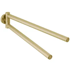 Herzbach Design iX Handtuchhalter 2teilig Edelstahl Brass, 21.818500.1.41 21.818500.1.41