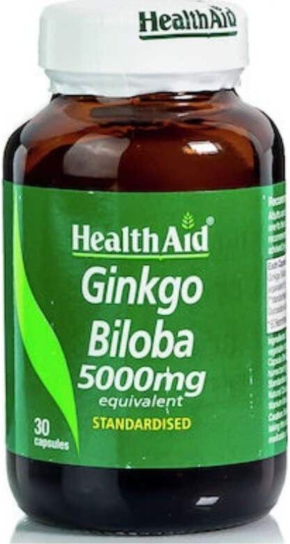 HealthAid Ginkgo Biloba 30 caps
