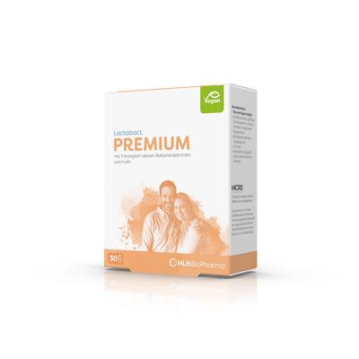 Lactobact Premium magensaftresistente Kapseln 30 St magensaftresistent