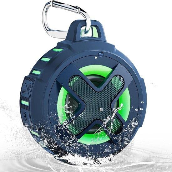 Draagbare Bluetooth Luidspreker - Waterdichte Speaker - Blauw