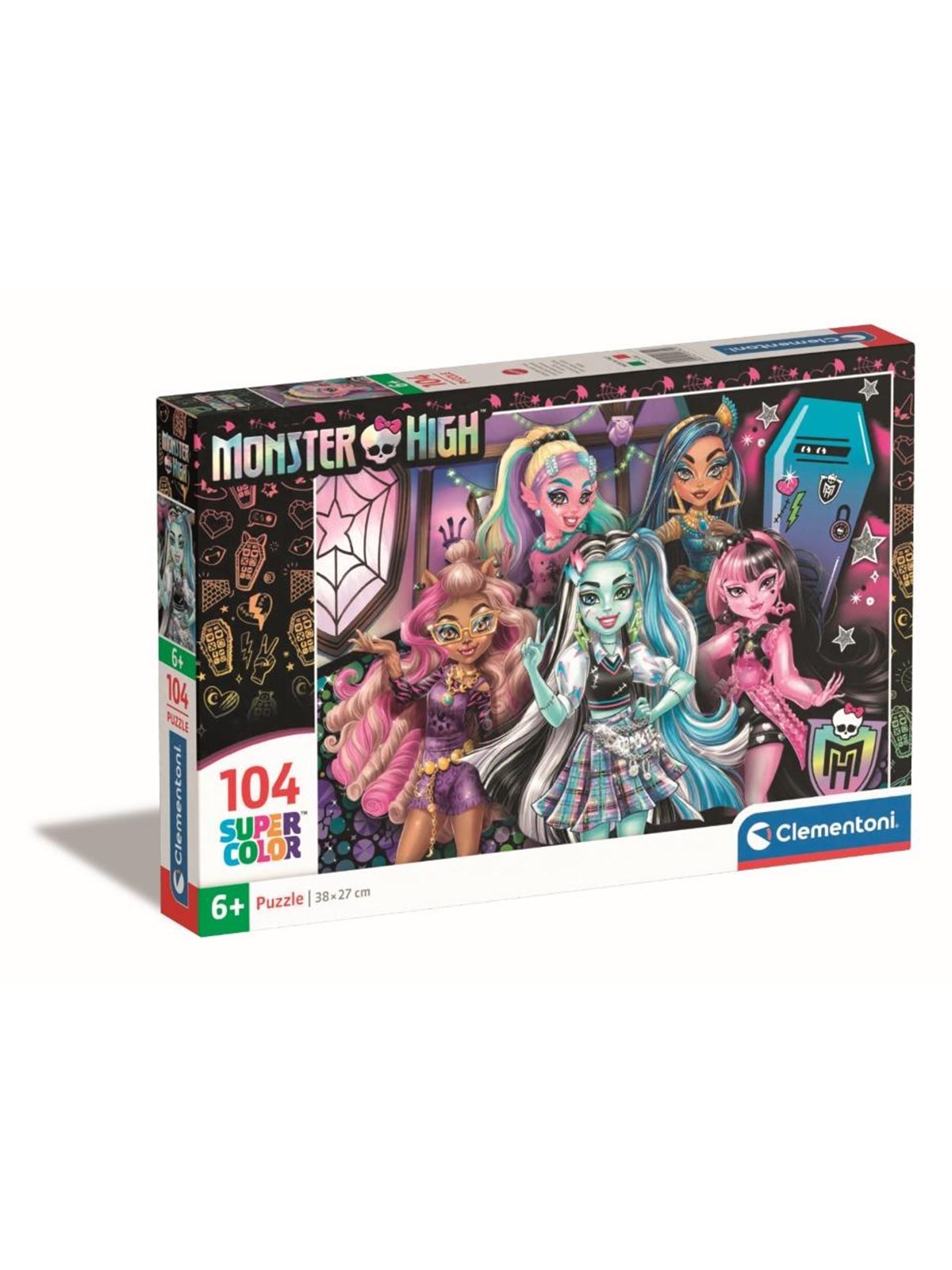 Clementoni Puzzle Monster High, 104-teilig 2D Puzzles