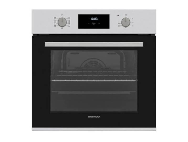 Daewoo Einbau-Backofen, Heißluft, 9 Funktionen, Pizza-Funktion, AntiFingerPrint Oberfläche, LED Display, 60cm Backofen, 69 l Volumen,