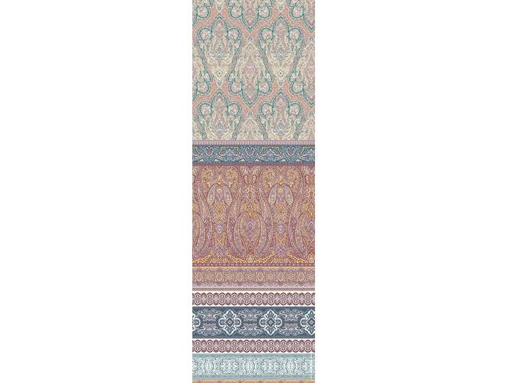 Plaid FLEURESSE Plaid , bunt (beere, blau), B:180cm L:270cm, Baumwolle, Wohndecken, Plaid, Mako Satin, in Gr. 180x270 cm, Plaid