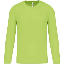 Kariban ProAct Unisex Sport Shirt langarm T-Shirt PA443 lime XL