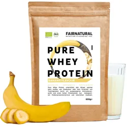 Bio Whey Protein Pulver Banane