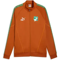 PUMA Elfenbeinküste King Einlaufjacke 2026 Herren 20 - warm chestnut/puma white L