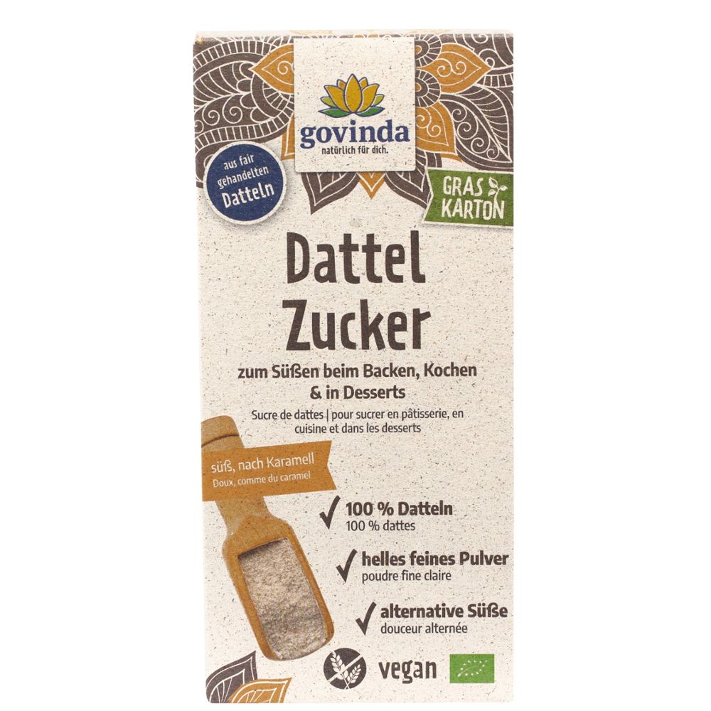 Govinda Dattelzucker 400 g Pulver