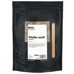 UBENA Pfeffer weiß gemahlen 1000 g weiß
