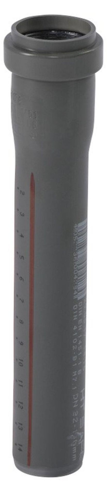 KLASEBO HT-buis voor afvoer van afvalwater, 50 mm, Lengte: 750 mm