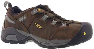 Keen Utility Detroit XT ESD Steel Toe - Mens 10.5 Brown Oxford Shoes D
