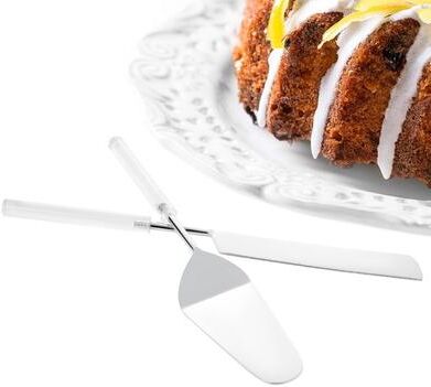 Vivience "Server Set with Cylinder Ball Handle - 13""L"