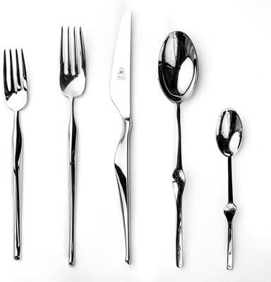 Mepra Ergonomica Flatware 5-Piece Set - 5-Pieces